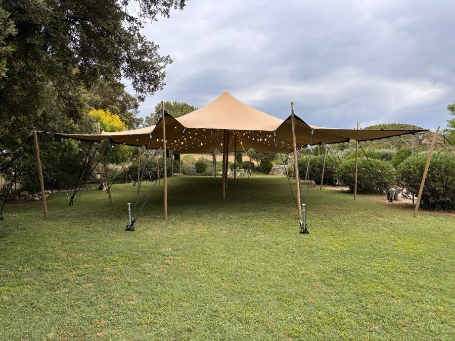 Carpa beduina iluminada - Sa Carpa