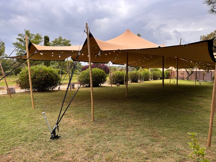 Carpa beduina de noche - Sa Carpa